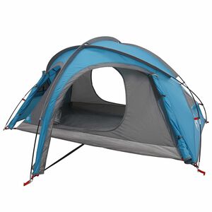 vidaXL Cort de trekking cu prelată rezistent la apă 2 persoană