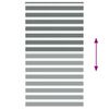 vidaXL Jaluzea tip zebra gri închis lățime țesătură 120,9 cm poliester