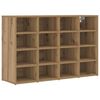 vidaXL Dulap pentru pantofi cu raft Stejar Artizanal 103 x 30 x 67 cm