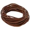 vidaXL Cord din Piele Maro deschis &Oslash;2,5 mm x 50 m Piele