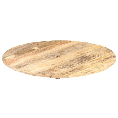 vidaXL Blat de masă, 40 cm, lemn masiv de mango, rotund, 15-16 mm