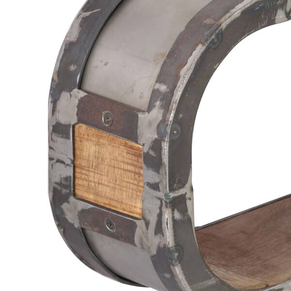 vidaXL Set rafturi de perete, 3 piese, lemn masiv de mango