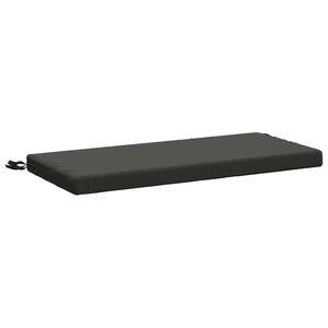 vidaXL Perna pentru bancă SOEST 100% Polyester Antracit 80 x 40 x 5 cm