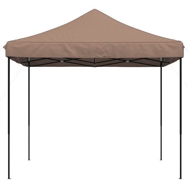 vidaXL Cort de petrecere pliabil Pop-Up, 292x292x315 cm, maro