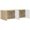 vidaXL Dulap TV de perete 2 pcs Stejar Sonoma 59,5 x 31 x 40 cm