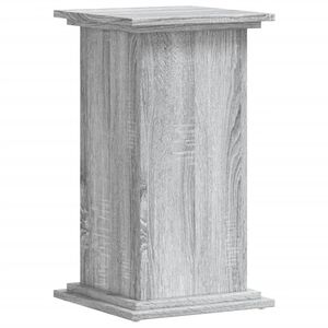 vidaXL Suport de plante, sonoma gri, 33x33x60 cm, lemn prelucrat