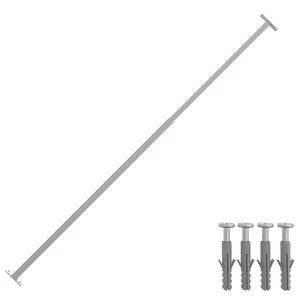 vidaXL Bară de siguranță pentru fereastră, reglabilă, 710-1200 mm