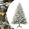 vidaXL Brad de Crăciun artificial pre-iluminat Verde 180 cm PVC și PE