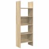 vidaXL Bibliotecă, stejar sonoma, 60x35x180 cm, lemn prelucrat