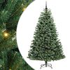 vidaXL Brad de Crăciun artificial cu ramuri articulare Verde 210 cm
