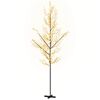 vidaXL Copac cu flori de cireș cu LED, 672 LED-uri alb calde, 400 cm