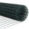 vidaXL Gard cu St&acirc;lp Verde 0,4 x 25 m Oțel și PVC