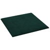 vidaXL Tăblie de Pat pentru Perete 12 pcs Verde &icirc;nchis 30 x 30 cm