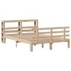 vidaXL Cadru de pat cu tăblie, 120x200 cm, lemn masiv de pin