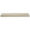 vidaXL Rafturi de perete suspendate 4 buc., stejar, 80x23,5x3,8 cm MDF