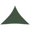 vidaXL P&acirc;nză parasolar, verde &icirc;nchis, 5x5x5 m, 160 g/m&sup2;, HDPE