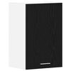 vidaXL Dulap suspendat, stejar negru, 40x31x60 cm, lemn prelucrat