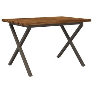 vidaXL Masa de dining cu margine vie 90 x 55 x 75 cm