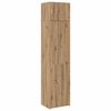 vidaXL Bufet 3 pcs Stejar Artizanal