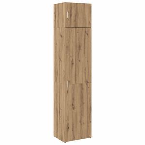 vidaXL Bufet 2 pcs Stejar Artizanal 50 x 41 x 225 cm