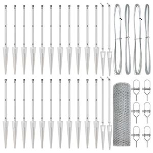 vidaXL St&acirc;lp de gard. Argintiu