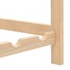 vidaXL Suport sticle de vin, lemn de cedru, 57,5 x 28 x 102 cm