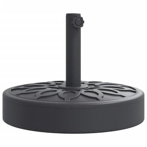 vidaXL Suport umbrelă pentru st&acirc;lpi &Oslash;38 / 48 mm, 25 kg, rotund