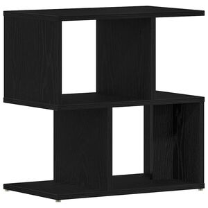 vidaXL Dulap de noapte Stejar Negru 50 x 30 x 51,5 cm Lemn compozit
