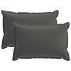 vidaXL Husă pentru pernă 2 buc. HOUTEN Antracit 30 x 50 cm Poliester