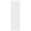 vidaXL Dulap cu sertar alb 55,5x34x119,5 cm lemn de prelucrare