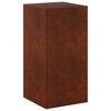 vidaXL Suport pentru plante Ruginit 40 x 40 x 80 cm