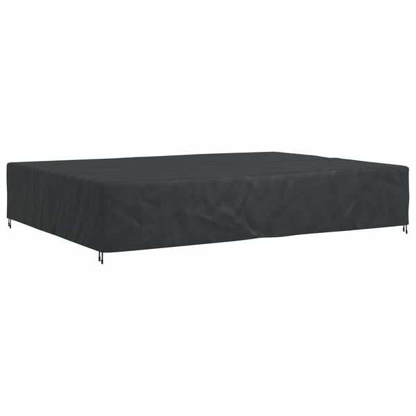 vidaXL Husă pentru mobilă Simplu Negru 400 x 300 x 70 cm 210D