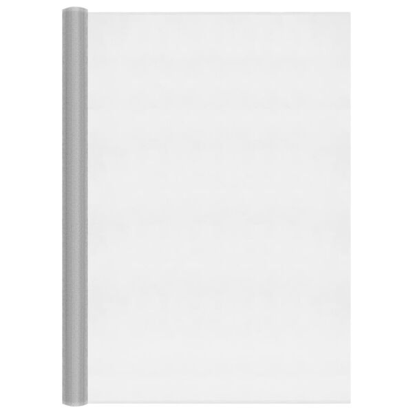 vidaXL Plasă de sârmă, argintiu, 112x500 cm, aluminiu