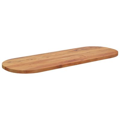 vidaXL Blat de masă oval, 140x50x2,5 cm, lemn masiv de acacia