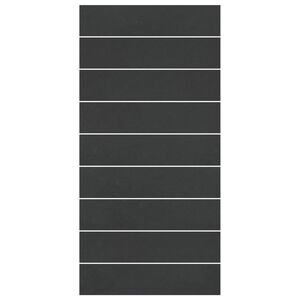 vidaXL Folie pentru Bază de Piscină Ajustabil Negru 999 x 500 x 0,1 cm