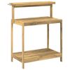 vidaXL Bancă de Ghivece pentru Exterior 86,5 x 48,5 x 106 cm Alb