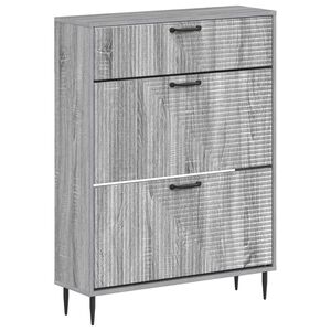vidaXL Dulap pentru pantofi HAARLEM 78 x 24 x 103 cm Lemn prelucrat
