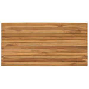 vidaXL Placă de masă 100 x 50 x 3,5 cm Dreptunghiular natural