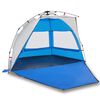 vidaXL Cort camping 2 persoane albastru azur impermeabil setare rapidă