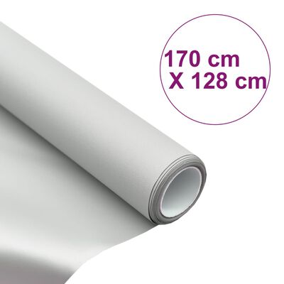 vidaXL Ecran de proiecție, material textil, PVC metalic, 84" 4:3
