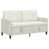 vidaXL Sofa cu Spațiu de Depozitare Crem 152 x 78 x 87 cm Poliester