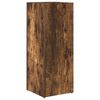 vidaXL Suport pentru umbrele Stejar fumuriu 25 x 24,5 x 64 cm