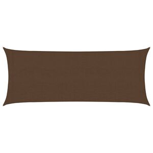 vidaXL P&acirc;nză parasolar, maro, 2x4,5 m, HDPE, 160 g/m&sup2;