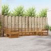 vidaXL Seturi de canapele 7 pcs natural Lemn Solid de Acacia