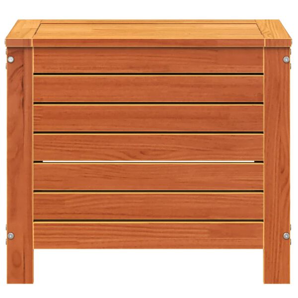 vidaXL Taburet de grădină, maro ceruit, 62x31,5x52 cm, lemn masiv pin