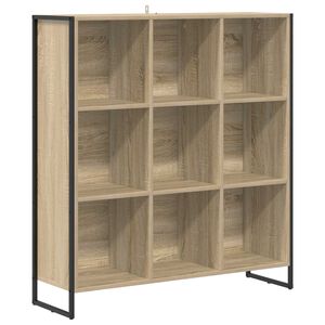 vidaXL Dulap pentru cărți 99.5 x 30 x 108.5 cm Lemn prelucrat Sonoma