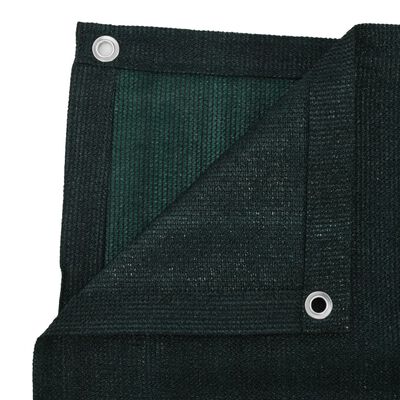 vidaXL Covor pentru cort, verde închis, 250x550 cm, HDPE