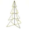 vidaXL Brad de Crăciun conic 240 LED-uri interior & exterior 115x150cm