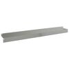 vidaXL Margine pentru gazon 30 pcs 100 x 10 x 8 cm Oțel Argintiu