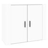 vidaXL Dulap, alb, 80x33x70 cm, lemn prelucrat